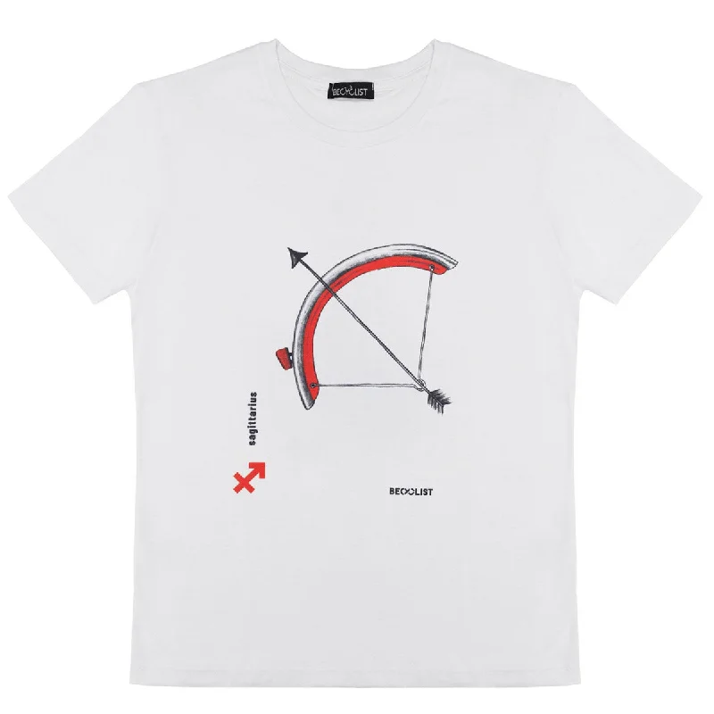 cycling clothing for ace teams-T-Shirt BeCyclist Zodiaco - Sagittario