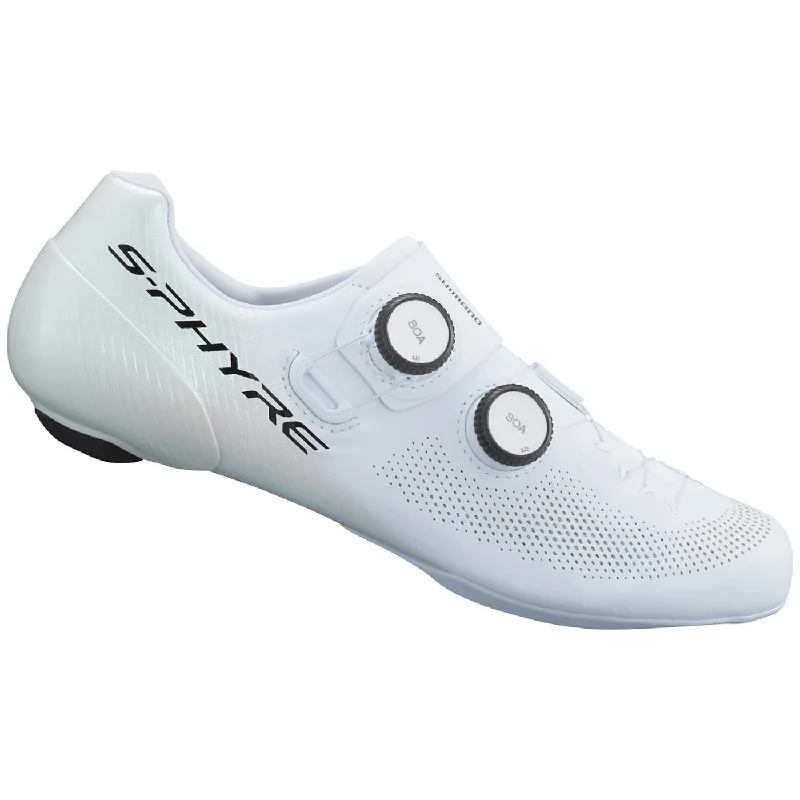 cycling clothing with sweat control-Scarpe Shimano S-Phyre RC903 Wide - Bianco