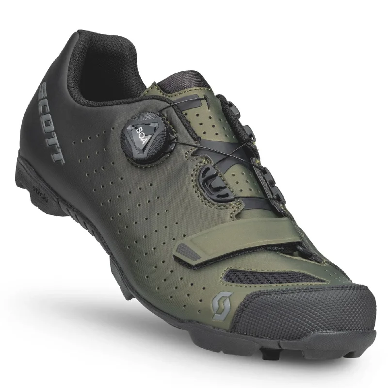 cycling clothing for tiny packs-Scarpe mtb Scott Comp Boa - Nero verde