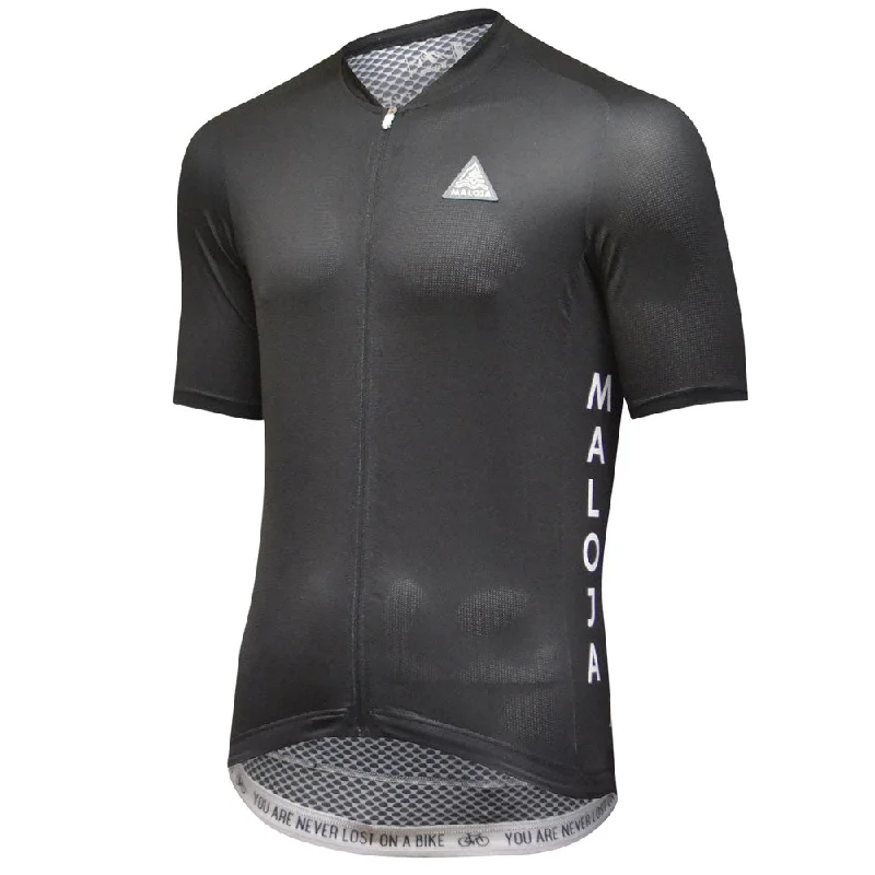 cycling clothing with bold rides-Maglia Maloja PlansM Breeze - Nero