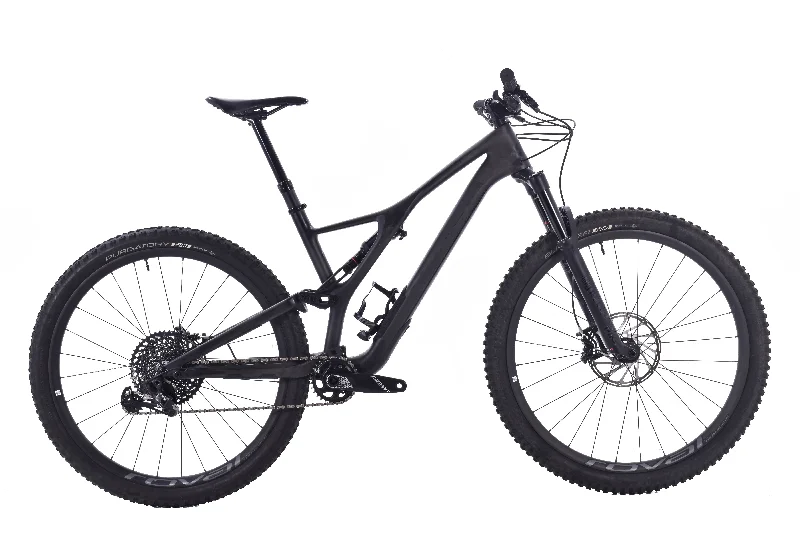 Bicycle bike fit-USED 2019 Specialized Stumpjumper Expert Carbon Mountain Bike Large SRAM GX 1x12 speed