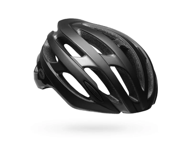 Bicycle helmet pros video-Bell Falcon MIPS Road Helmet - Matt-Gloss Black