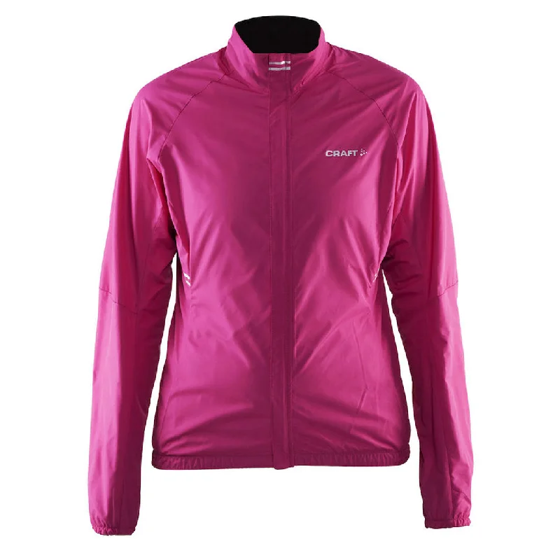 cycling clothing for humid weather-Mantellina donna Craft Velo Wind - Rosa