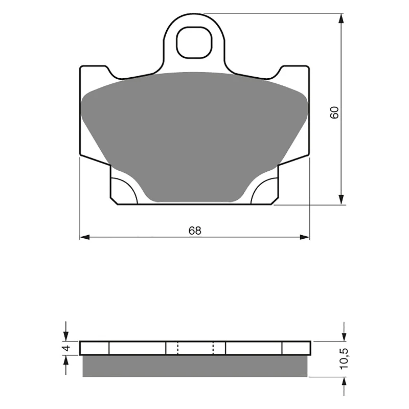 GOLDfren Brake Pads - S3 Sintered Sports (PBPH21)