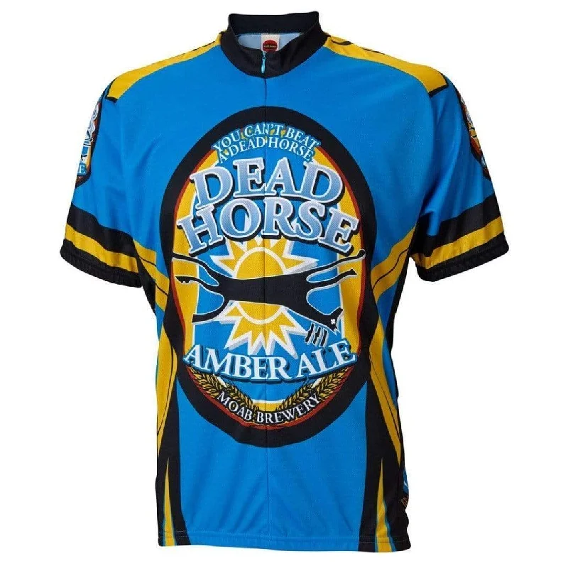 cycling clothing for high climbs-Men's Dead Horse Ale Road Bike Jersey