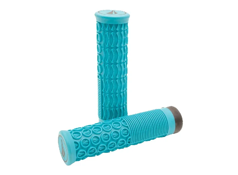 kids reinforced bicycle grips-SDG Thrice 31 Lock-On Grips - Turquoise