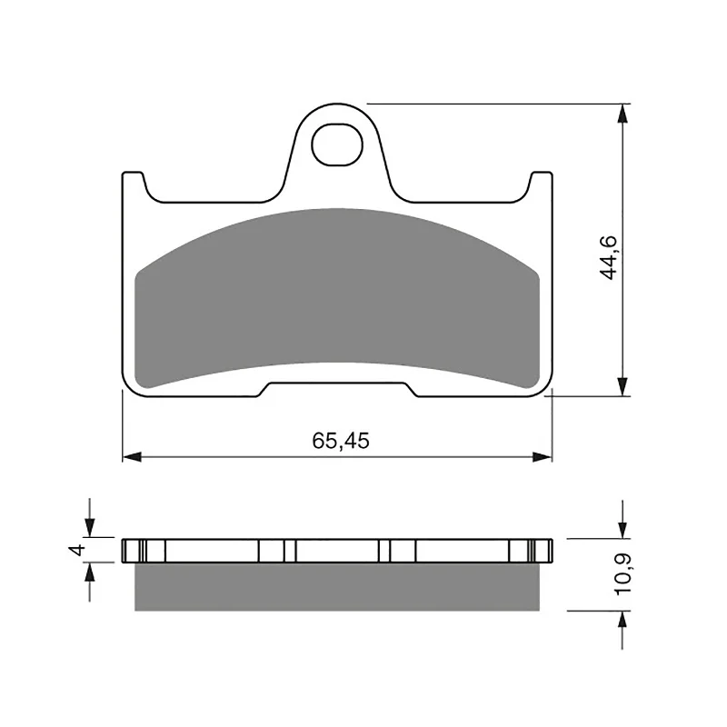 GOLDfren Brake Pads - K5 Off-Road Racing (PBPR304)