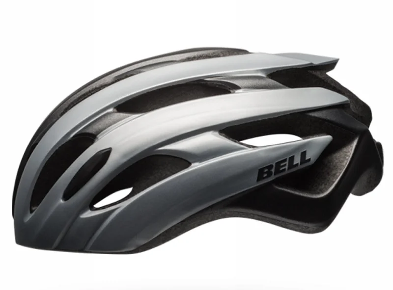 Bicycle helmet return request-Bell Event Road Helmet - Silver-Gunmetal