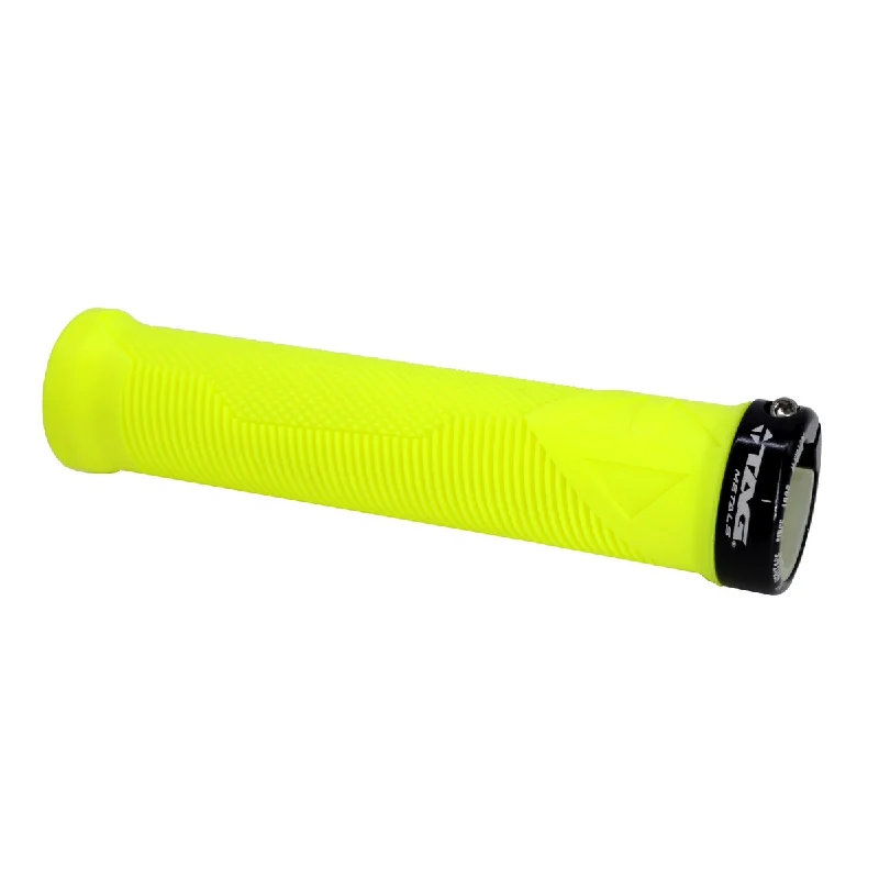 racing e-bike compatible grips-TAG Metals T1 Section Grips - Yellow