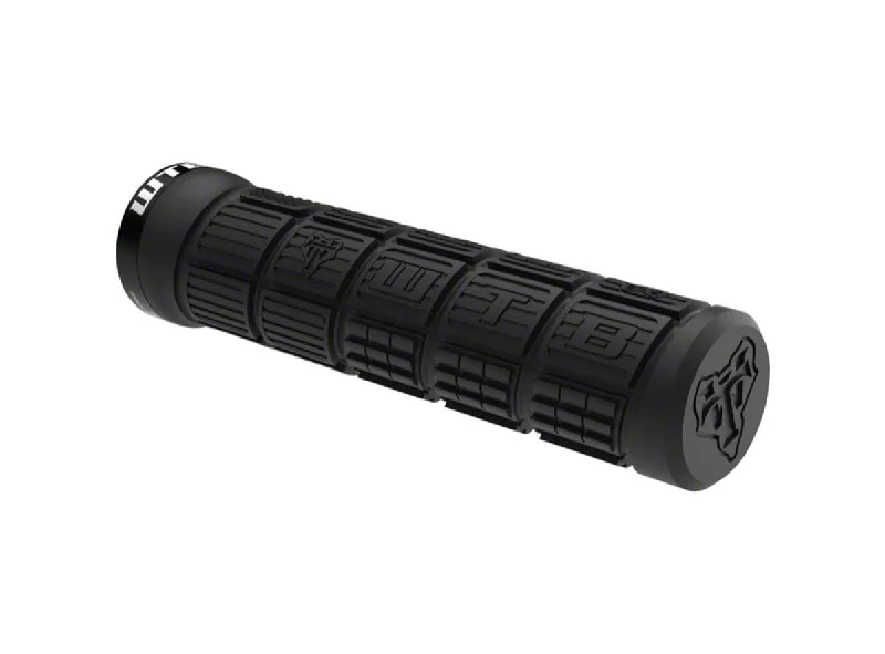 slip-on sprint bike grips-WTB Wafel Clamp-On Grips - Black-Black