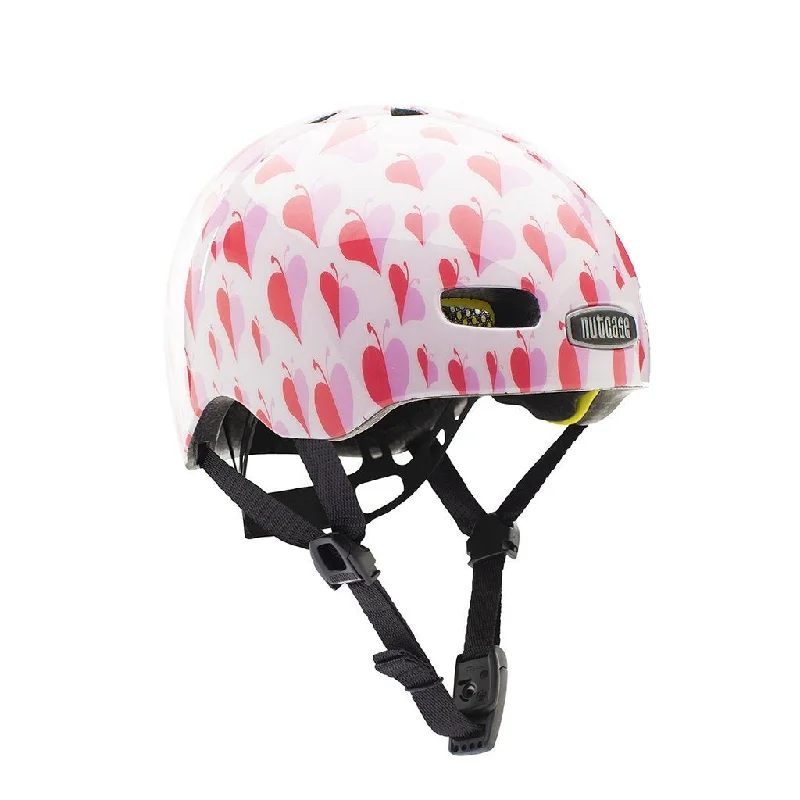 Bicycle helmet upgrade tips-Nutcase Baby Nutty MIPS Helmet- Love Bug Gloss