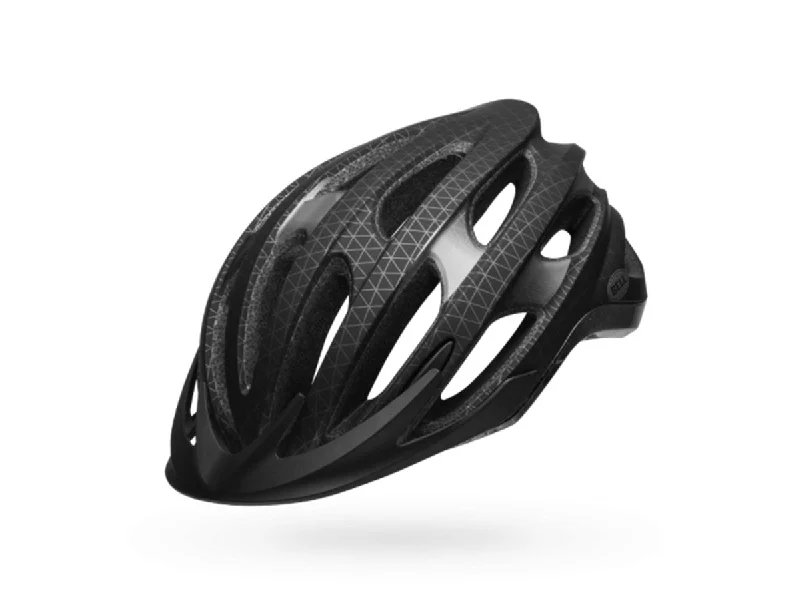 Bicycle helmet lab tested-Bell Drifter Road Helmet - Matt Black-Gunmetal