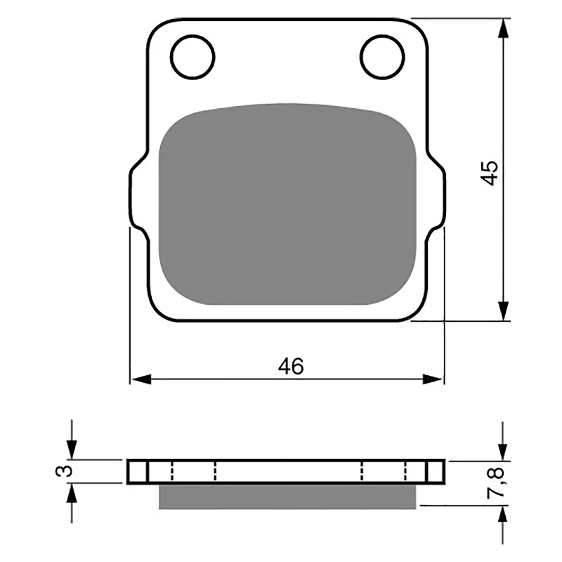 GOLDfren Brake Pads - K5 Off-Road Racing (PBPR24)