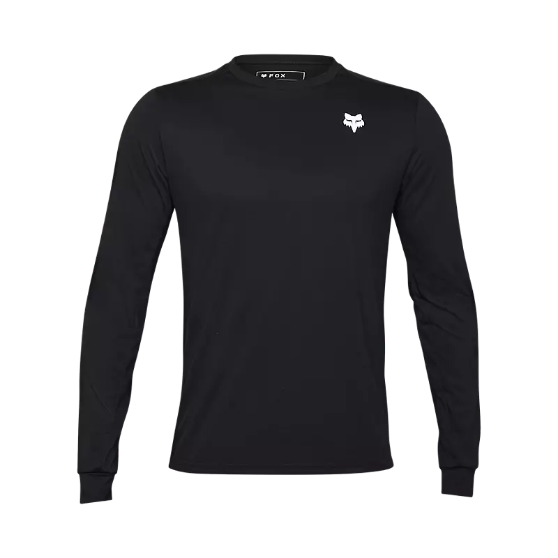 men’s cycling clothing for speed-Fox Racing Ranger Dri Release Mid Long Sleeve MTB Jersey - Black