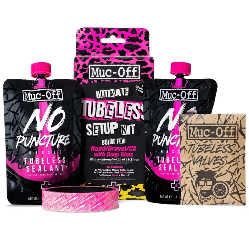 Muc-Off Ultimate Tubeless Setup Kit - Road Gravel Cx