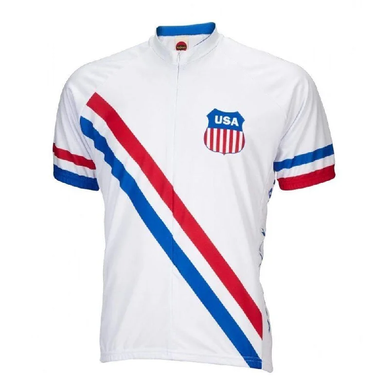 cycling clothing with bold rides-Men's 1948 Olympics Road Bike Jersey