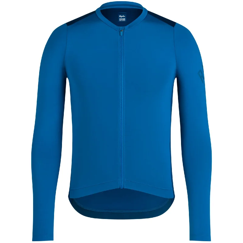 cycling clothing for compact packing-Maglia maniche lunghe Rapha Pro Team Lightweight - Blu