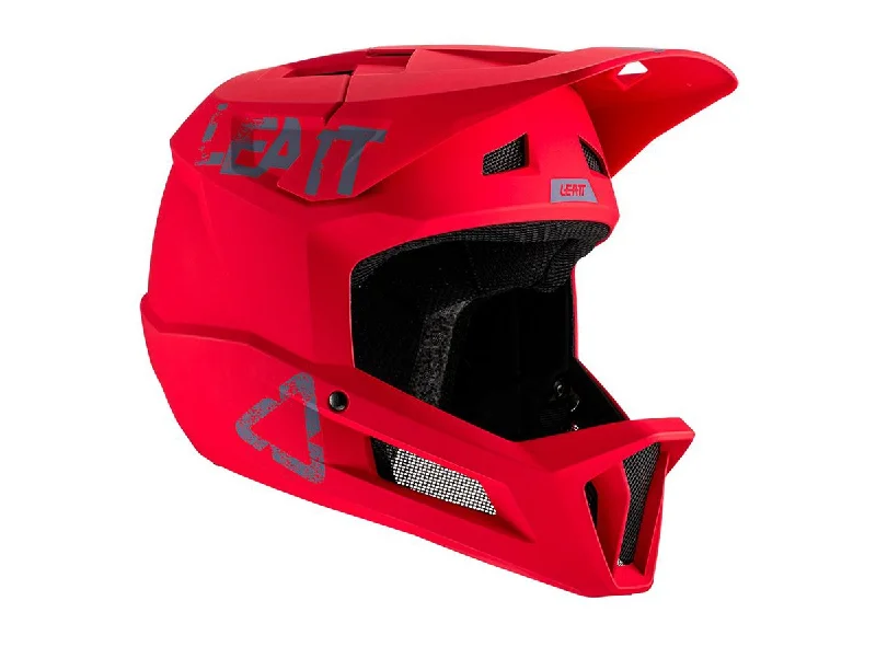 Bicycle helmet financing-Leatt MTB 1.0 DH Helmet - Youth - Chilli - 2021