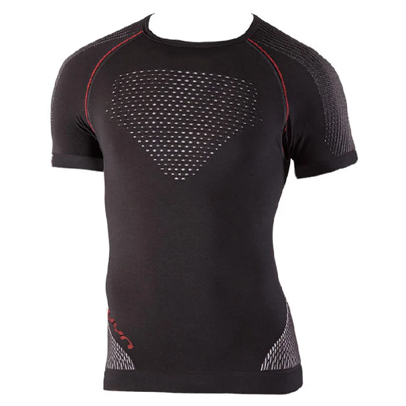 cycling clothing with slim zip-Maglia intima UYN Evolutyon - Grigio rosso