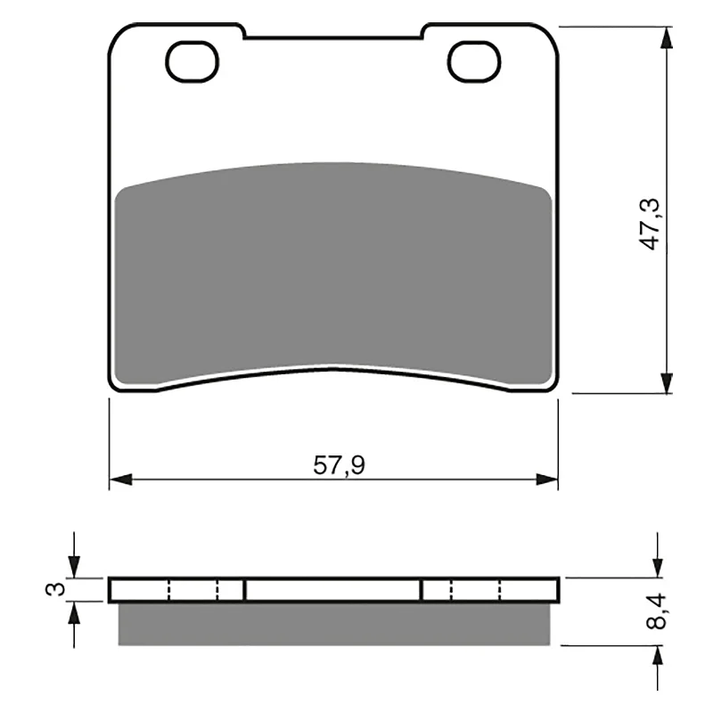 GOLDfren Brake Pads - S3 Sintered Sports