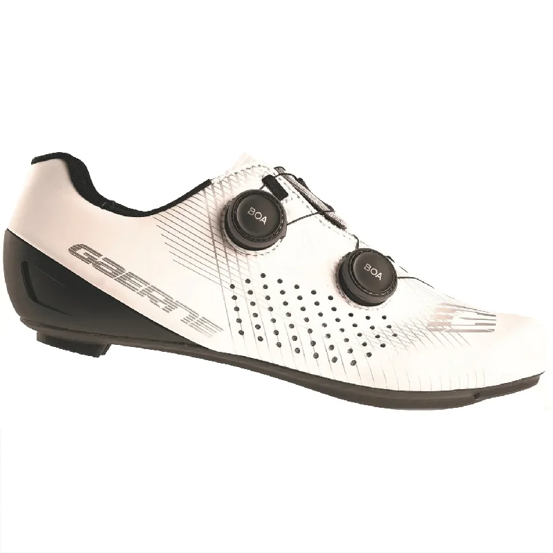 cycling clothing with thick warmth-Scarpe Gaerne Fuga - Bianco opaco