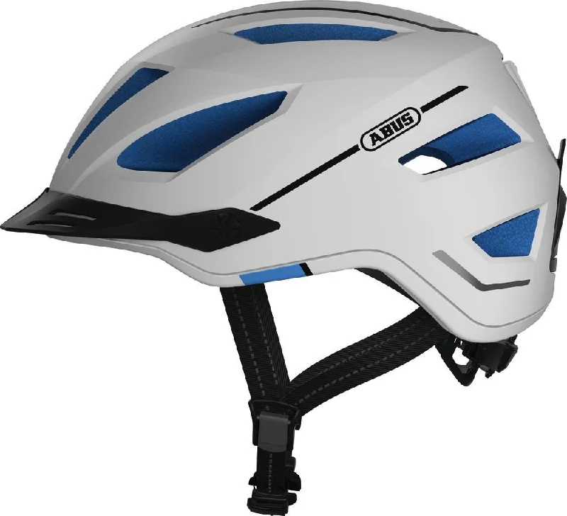 Bicycle helmet trail signals-Abus Pedelec 2.0 Urban Helmet - Motion White