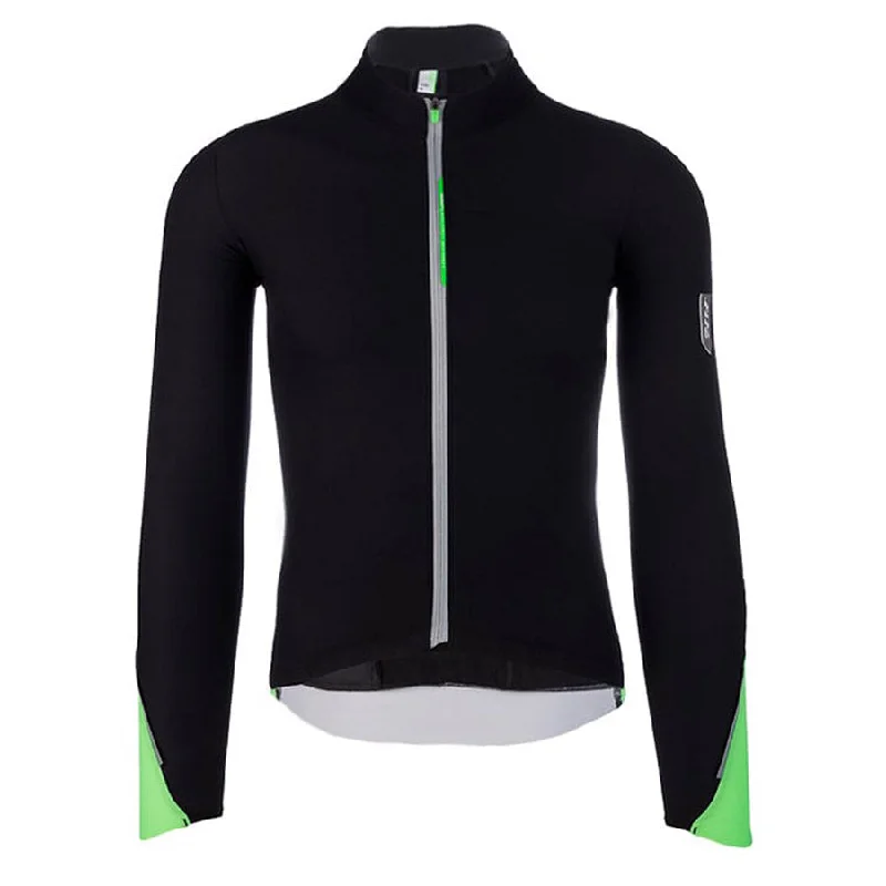 cycling clothing for bargain hunters-Maglia maniche lunghe Q36.5 WoolF - Nero