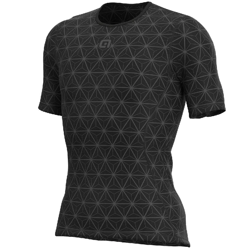 cycling clothing with full flex-Maglia intima Ale Quark - Nero