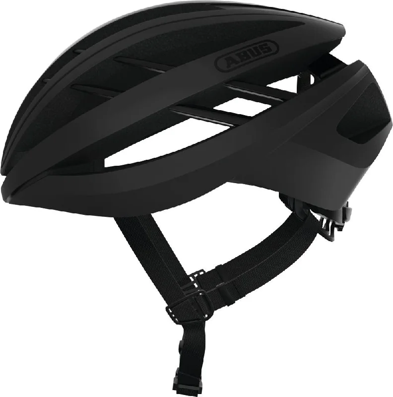 Bicycle helmet steep inclines-Abus Aventor Quin Road Helmet - Velvet Black