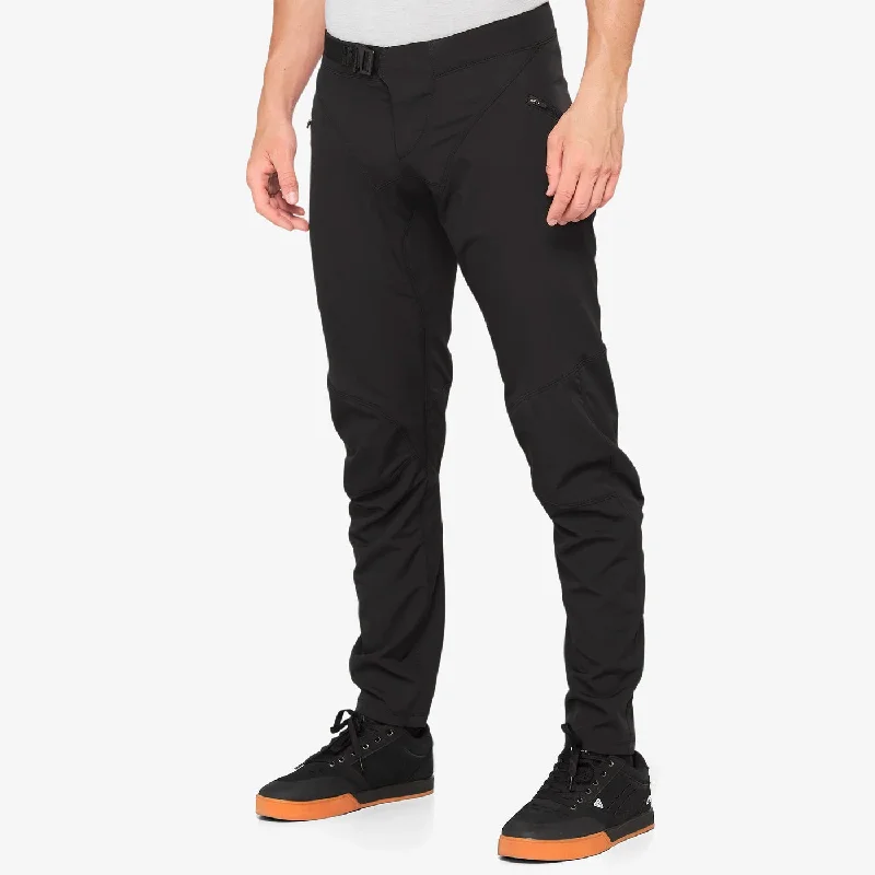 cycling clothing for spin classes-Pantaloni 100% AIRMATIC - Nero