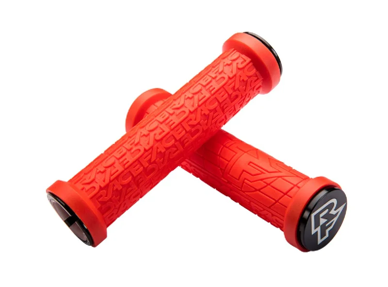 smooth ombre bicycle grips-Race Face Grippler 33mm Grips - Red