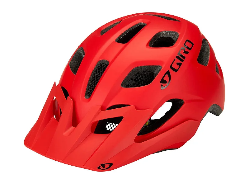 Bicycle helmet out of stock-Giro Tremor MIPS Helmet - Youth - Matt Bright Red