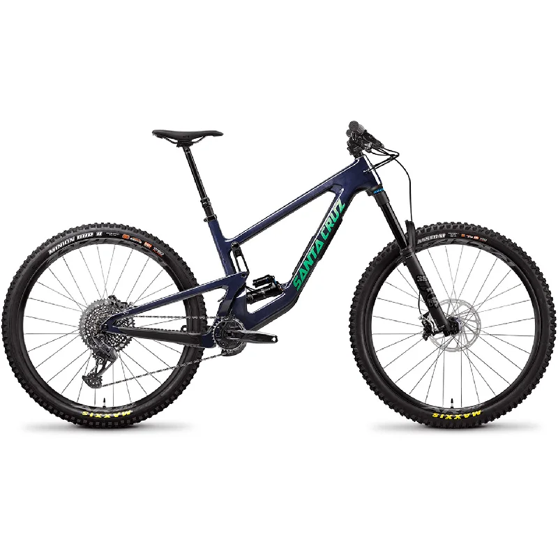 Bicycle low impact-Santa Cruz Megatower 2 C S - Blu