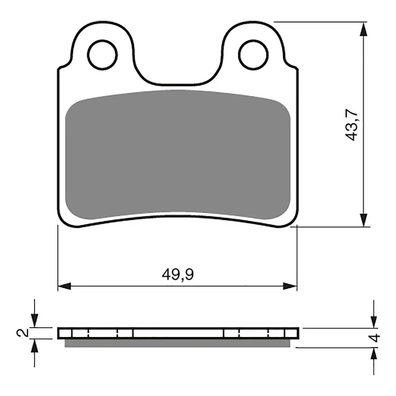 GOLDfren Brake Pads - K5 Off-Road Racing