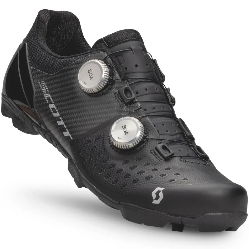 cycling clothing for dirt biking-Scarpe mtb Scott RC Ultimate - Nero