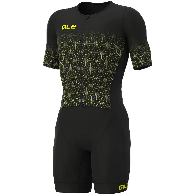 cycling clothing with chill tech-Body Ale Long Tri Maui - Nero