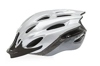 Bicycle helmet soft lining-RALEIGH MISSION EVO CYCLE BIKE HELMET SILVER MEDIUM 54 - 58cm