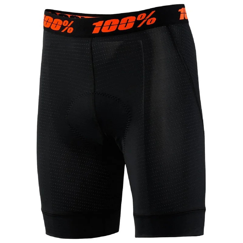 cycling clothing with glide seams-Boxer Bambino 100% Crux Liner - Nero