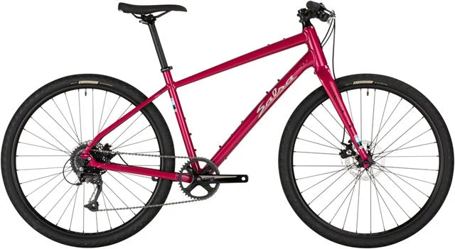 Bicycle carb load-Journeyer Flat Bar Acolyte 650 Bike - Red