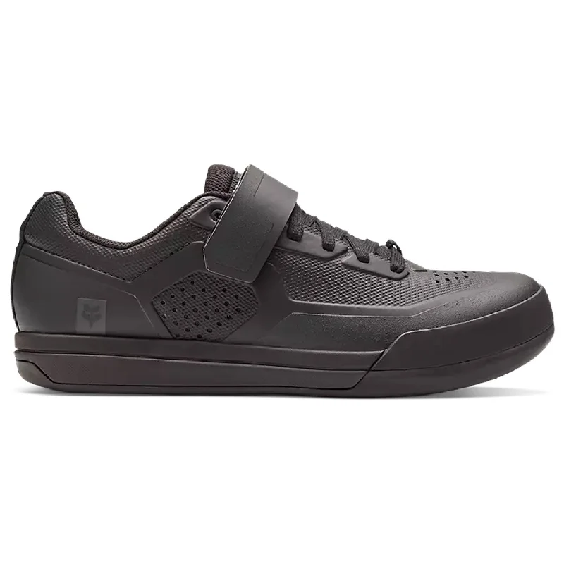 cycling clothing with satin fabric-Scarpe MTB Fox Union - Nero