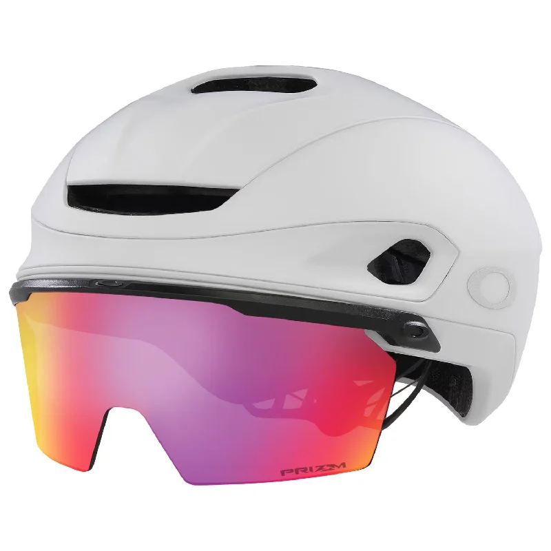 Bicycle helmet workout companion-Casco Oakley ARO7 Road Mips - Bianco