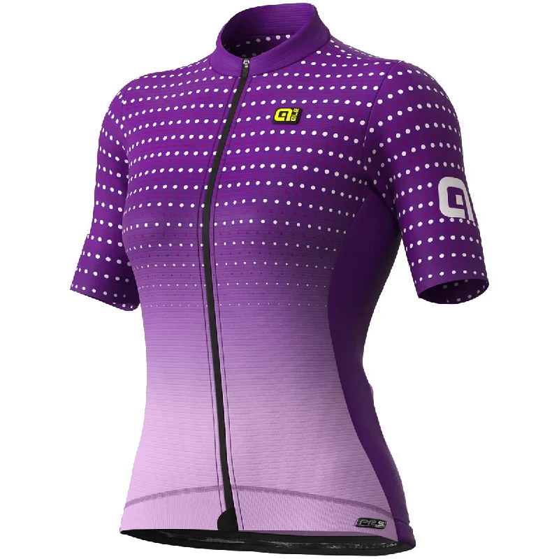 cycling clothing with sharp cuts-Maglia donna Ale PRS Bullet - Viola