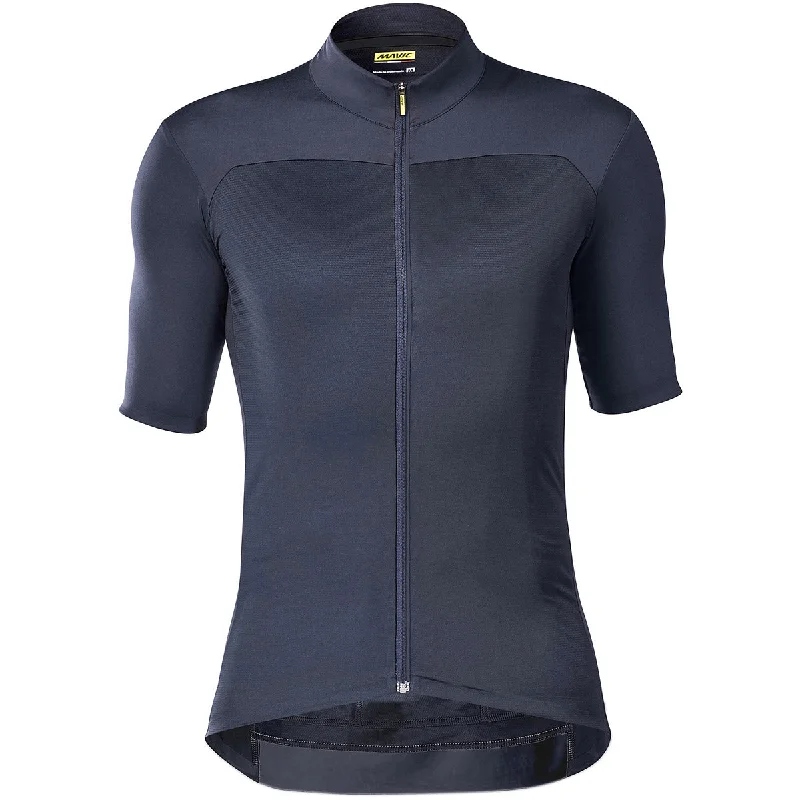 cycling clothing with muscle support-Maglia Mavic Essential - Blu