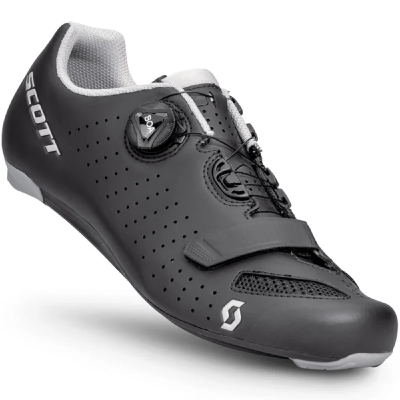 cycling clothing with light zip-Scarpe Scott Road Comp Boa - Nero