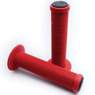 hybrid urban bike grips-Free Agent Shroom XL BMX Grips - Bright Red