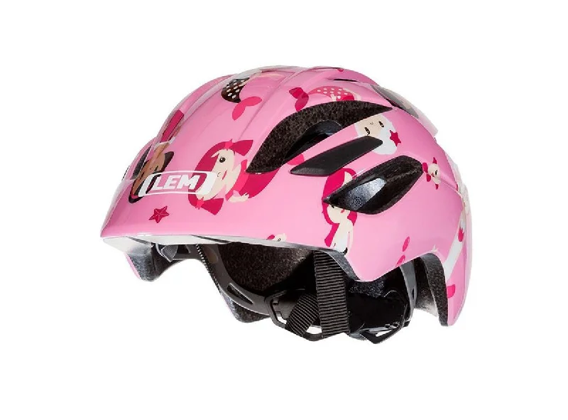 Bicycle helmet curbside delivery-LEM Lil' Champ Toddlers Bike Helmet - Pink Mermaid