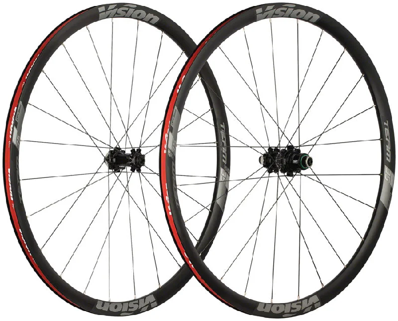 Vision Team 35 Disc Wheelset - 700c 12 x 100/142mm Center-Lock XDR Black