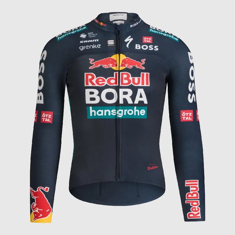 cycling clothing with light trim-Maglia maniche lunghe Sportful Redbull Bora-Hansgrohe 2024 Thermal