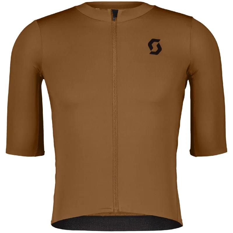 cycling clothing for rough terrain-Maglia Scott Ultd. - Marrone