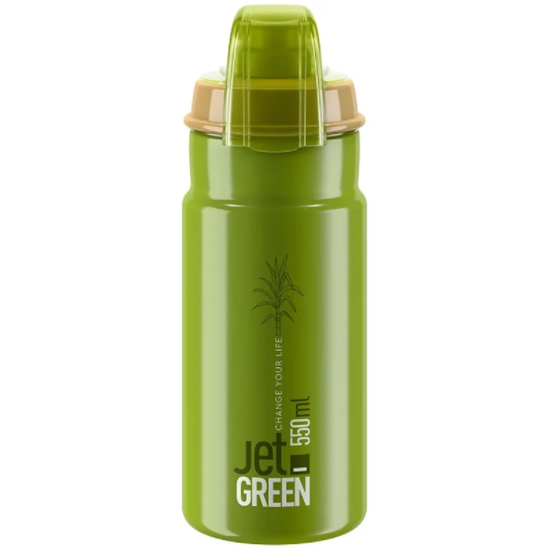 Borraccia Elite Jet Green Plus 550ml - Verde